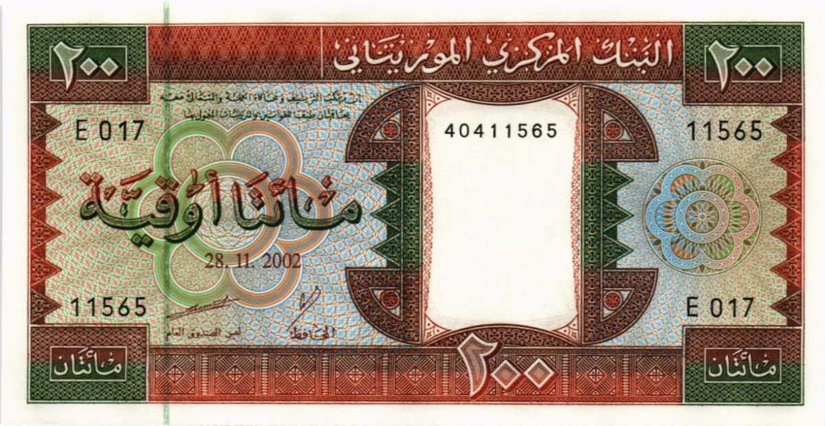 МАВРИТАНИЯ 200 УГИЙ 1