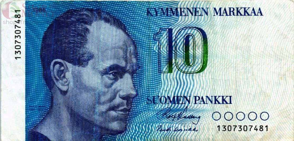 ФИНЛЯНДИЯ 10 МАРОК 1