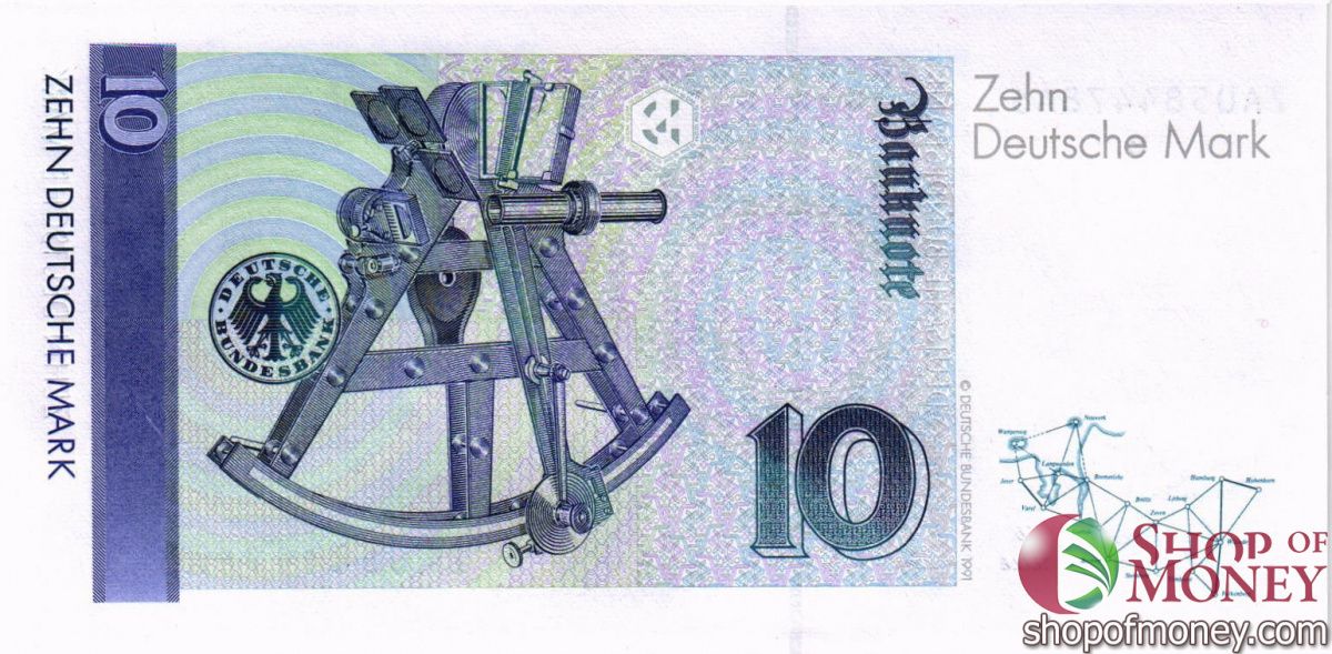 ГЕРМАНИЯ 10 МАРОК (-ZA-ПРЕФИКС) 2