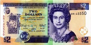 БЕЛИЗ 2 ДОЛЛАРА 1