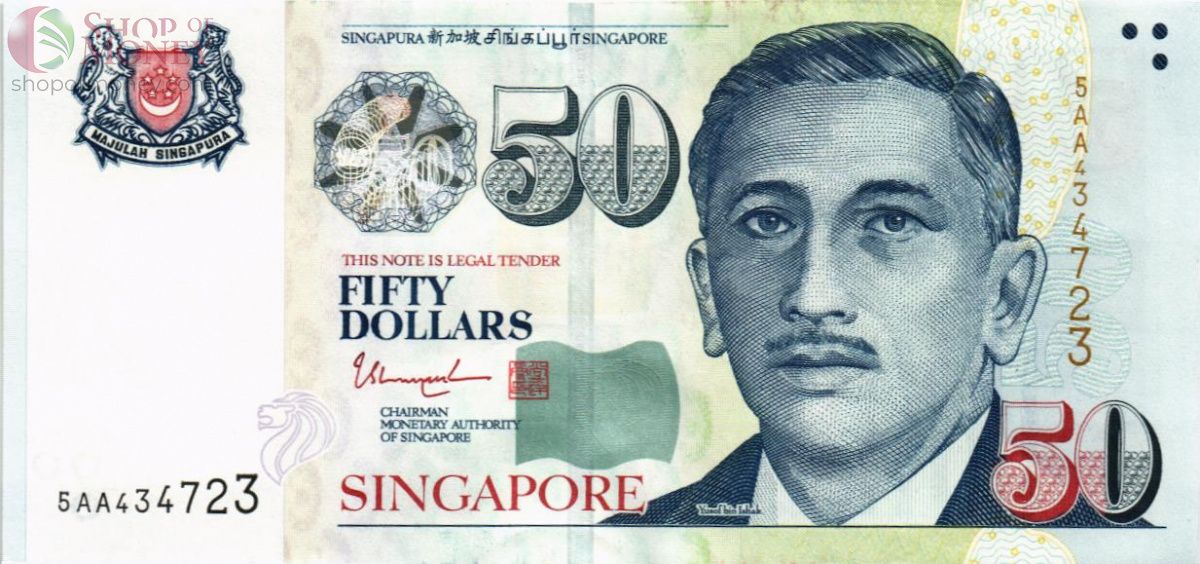 СИНГАПУР 50 ДОЛЛАРОВ 1