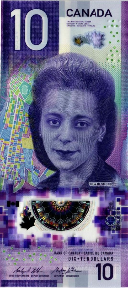 КАНАДА 10 ДОЛЛАРОВ 1