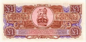 ВЕЛИКОБРИТАНИЯ/АНГЛИЯ 1 ФУНТ (БРИТАНСКАЯ АРМИЯ) 2