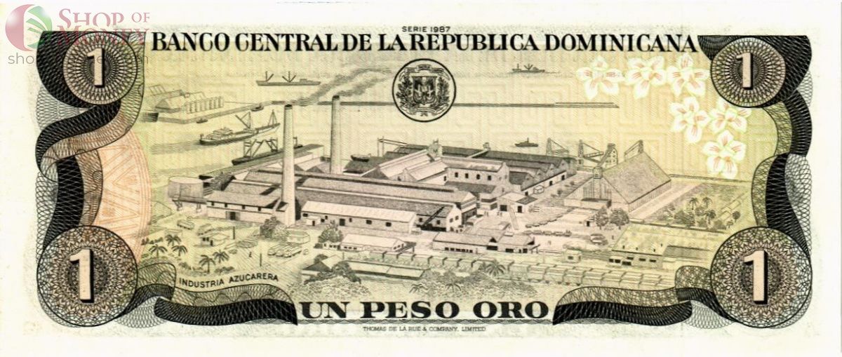 ДОМИНИКАНСКАЯ РЕСПУБЛИКА 1 ПЕСО 2