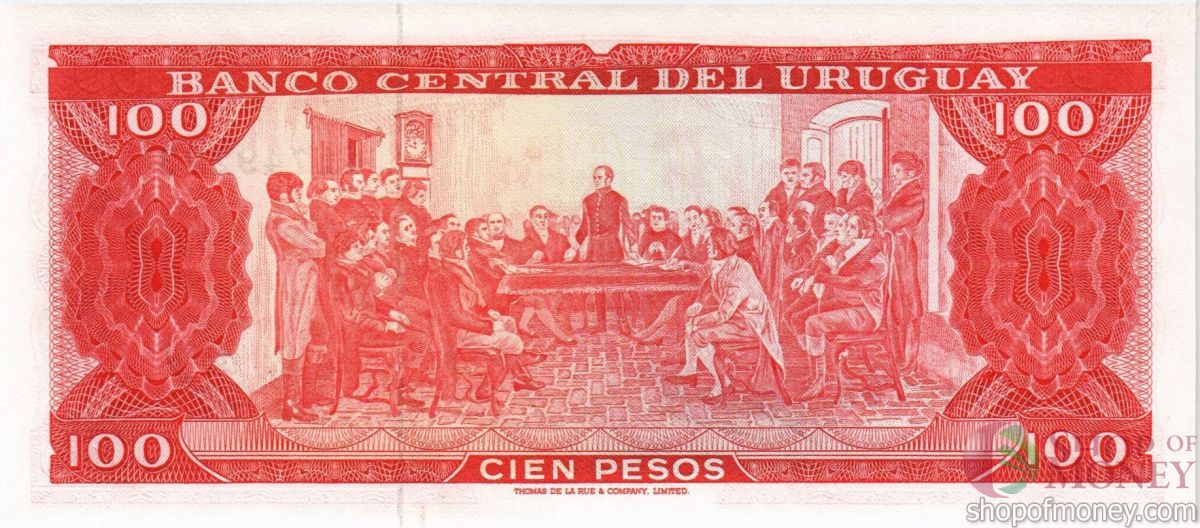 УРУГВАЙ 100 ПЕСО 2