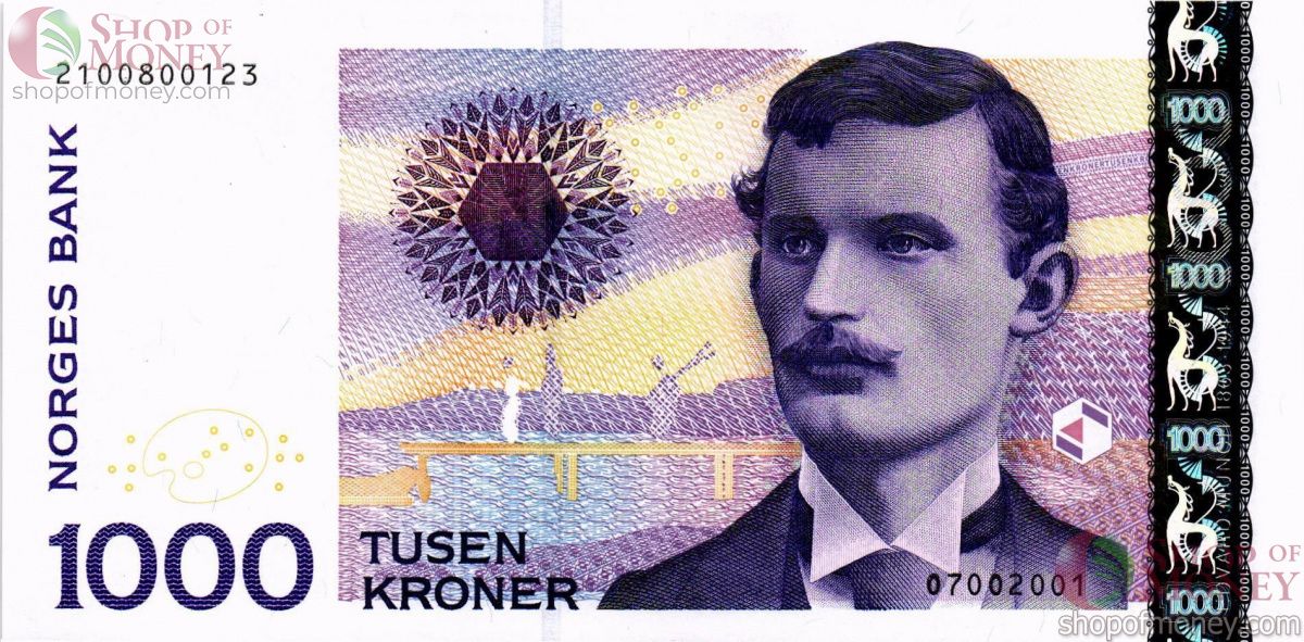 НОРВЕГИЯ 1000 КРОН 1