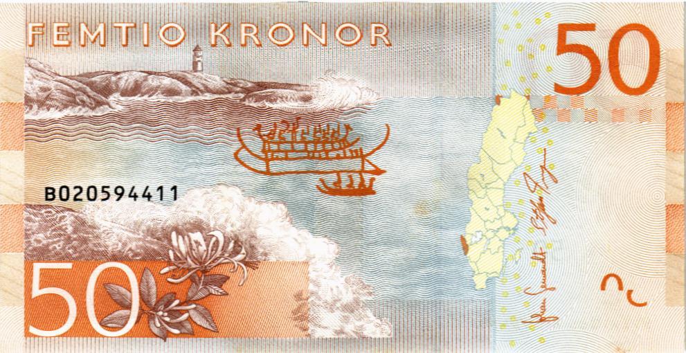 ШВЕЦИЯ 50 КРОН 2