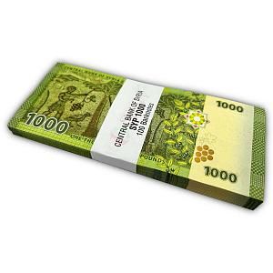 СИРИЯ 1000 ФУНТОВ (100 БАНКНОТ) 2