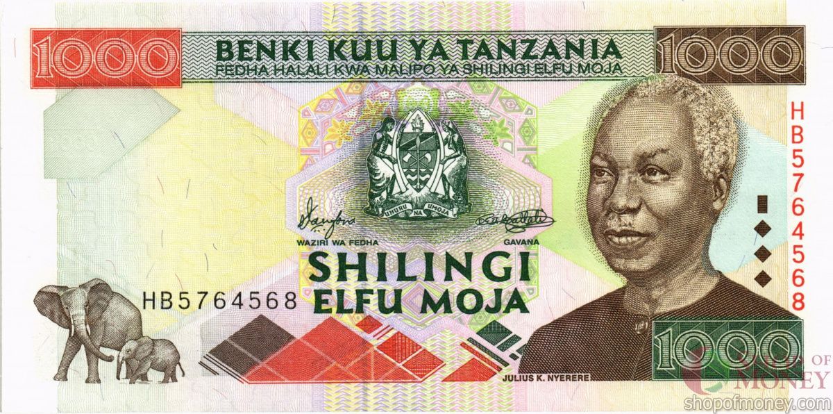 ТАНЗАНИЯ 1000 ШИЛЛИНГОВ 1