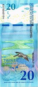 КЮРАСАО И СИНТ-МАРТЕН 20 ГУЛЬДЕНОВ 2