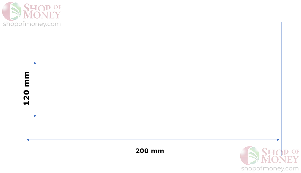 АЛЬБОМ ДЛЯ КОЛЛЕКЦИОНИРОВАНИЯ БАНКНОТ НА 20 ЛИСТОВ (120 mm х 200 mm) 2