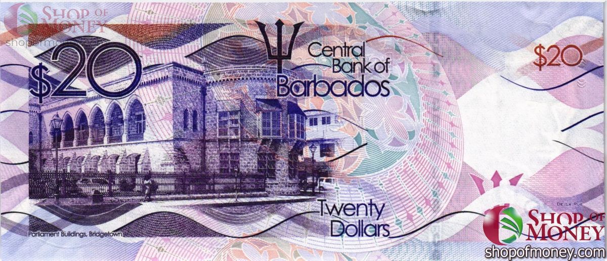 БАРБАДОС 20 ДОЛЛАРОВ 2