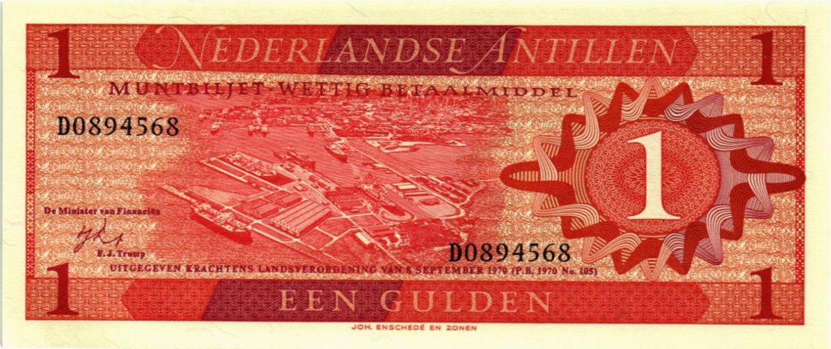 НИДЕРЛАНДСКИЕ АНТИЛЬСКИЕ ОСТРОВА 1 ГУЛЬДЕН 1