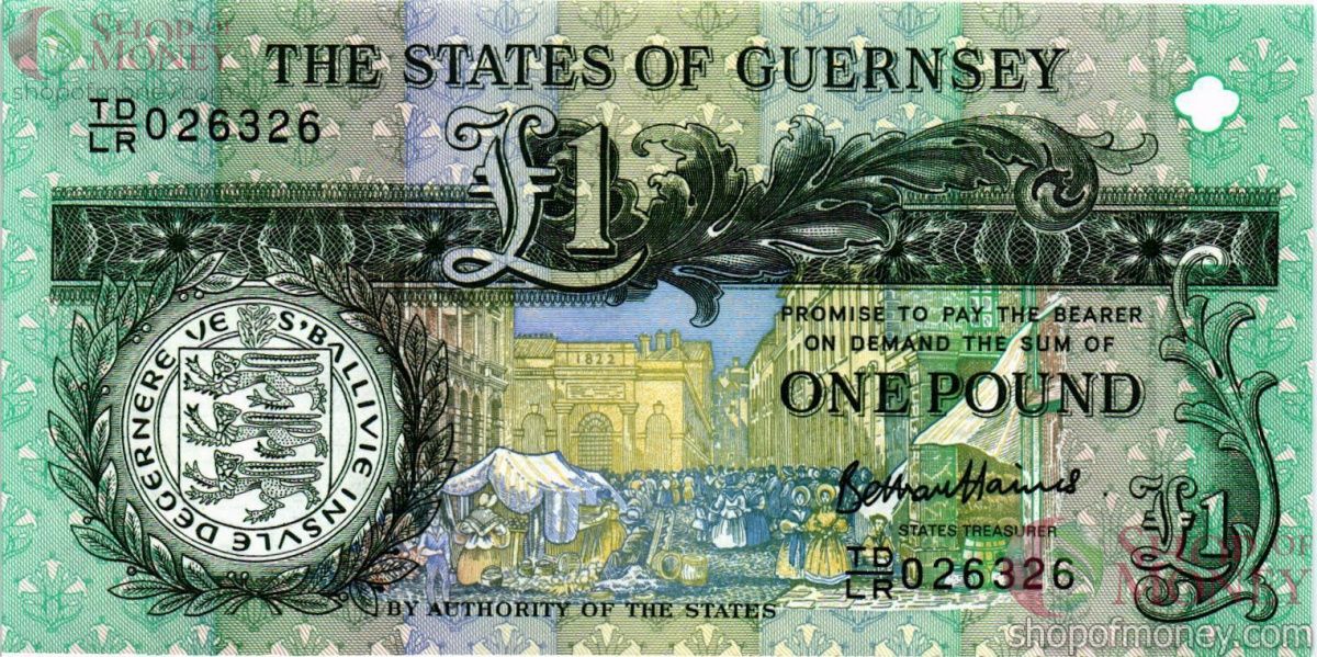ГЕРНСИ 1 ФУНТ 1