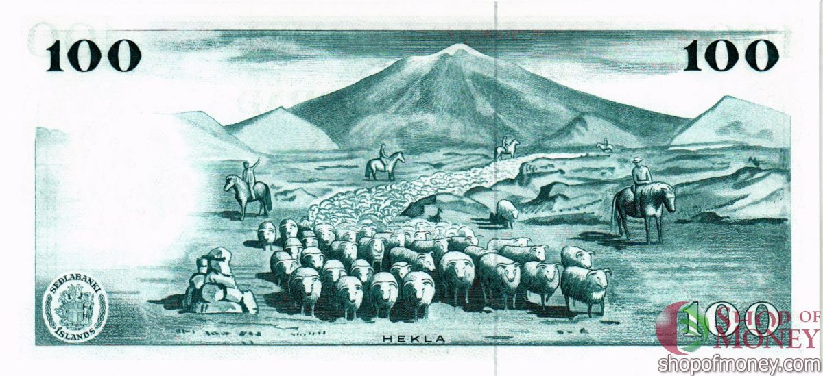 ИСЛАНДИЯ 100 КРОН 2