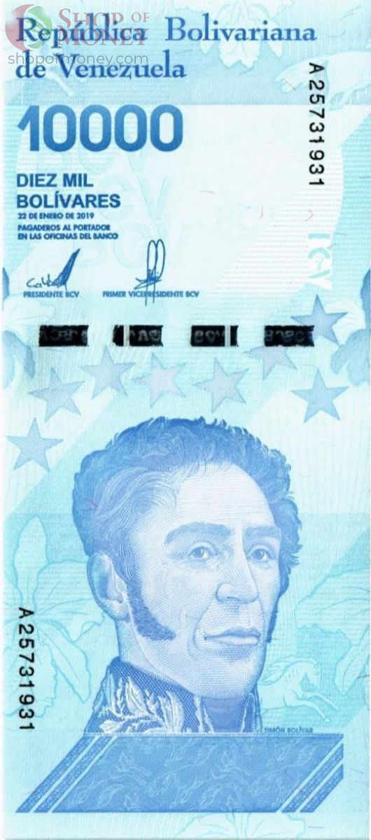 ВЕНЕСУЭЛА 10000 БОЛИВАР 1