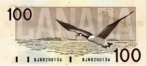 КАНАДА 100 ДОЛЛАРОВ 2