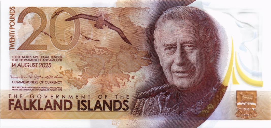 ФОЛКЛЕНДСКИЕ ОСТРОВА 20 ФУНТОВ 1