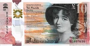 ШОТЛАНДИЯ 10 ФУНТОВ 1