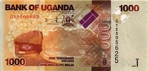 УГАНДА 1000 ШИЛЛИНГОВ 1