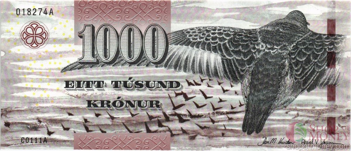 ФАРЕРСКИЕ ОСТРОВА 1000 КРОН 1