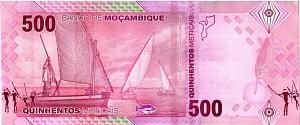 МОЗАМБИК 500 МЕТИКАЛЬ 2