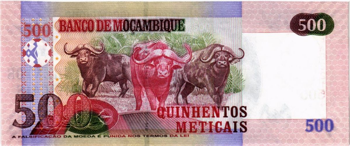 МОЗАМБИК 500 МЕТИКАЛЬ 2