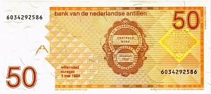 НИДЕРЛАНДСКИЕ АНТИЛЬСКИЕ ОСТРОВА 50 ГУЛЬДЕНОВ 2