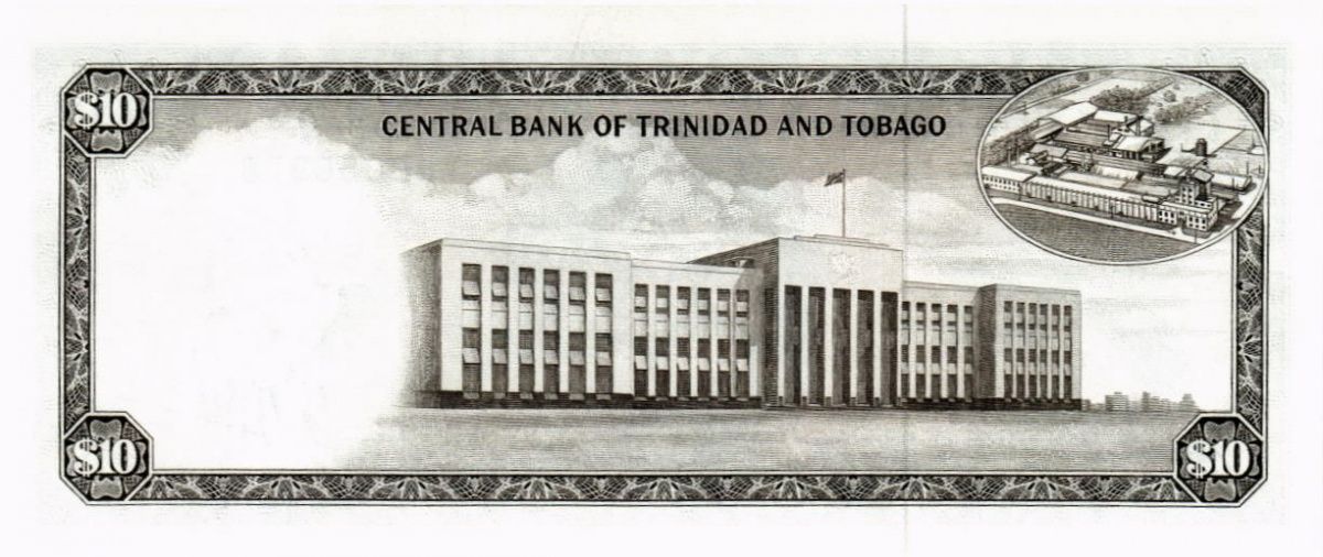ТРИНИДАД И ТОБАГО 10 ДОЛЛАРОВ 2