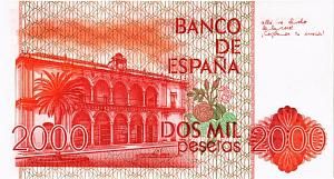 ИСПАНИЯ 2000 ПЕСЕТ 2
