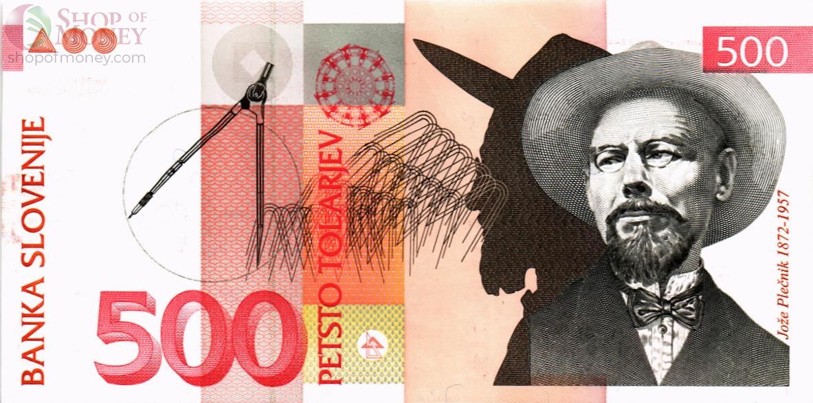 СЛОВЕНИЯ 500 ТОЛАРОВ 1
