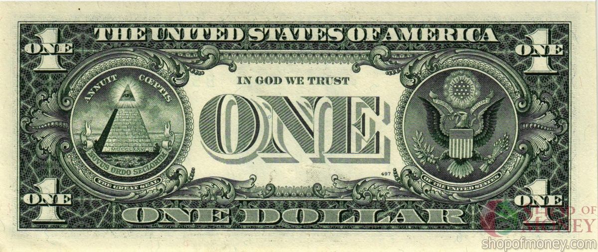 США 1 ДОЛЛАР (B-Нью-Йорк) 2