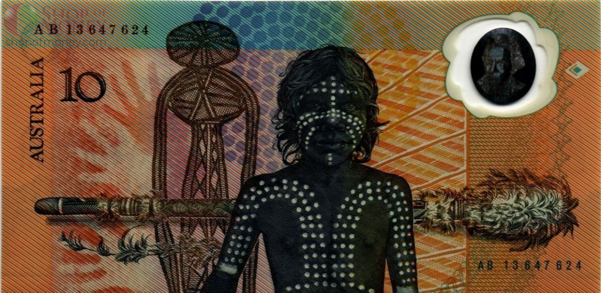 АВСТРАЛИЯ 10 ДОЛЛАРОВ (-AB- ПРЕФИКС) 1