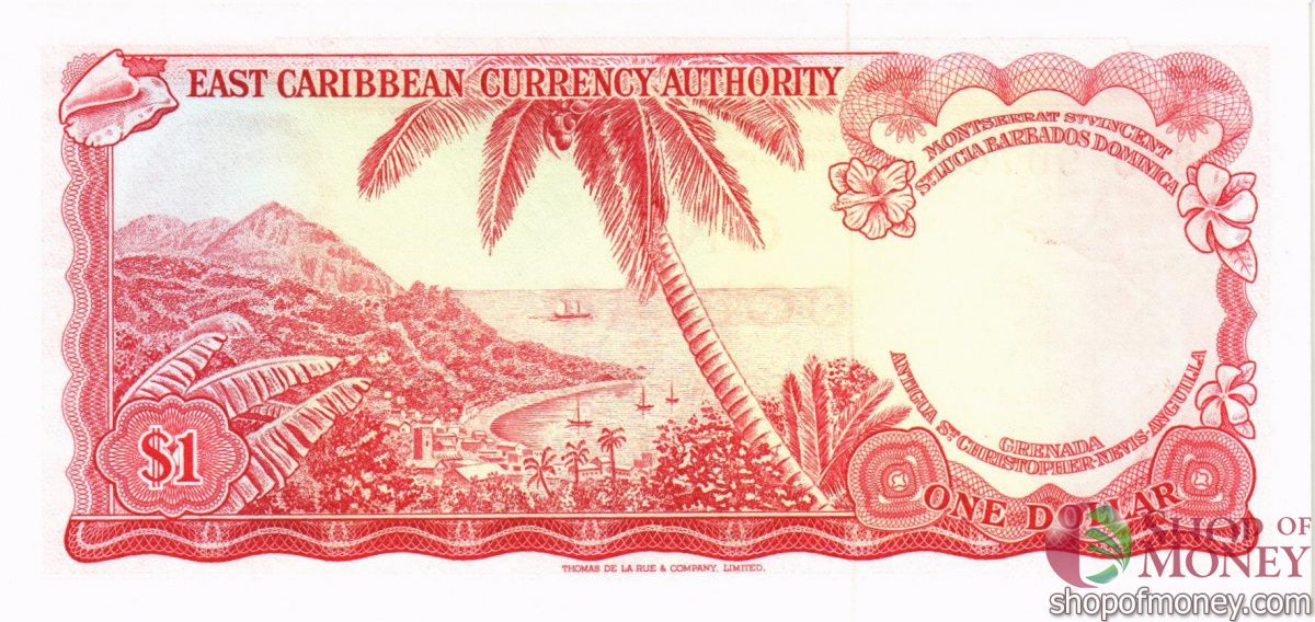 ВОСТОЧНЫЕ КАРИБЫ 1 ДОЛЛАР 2