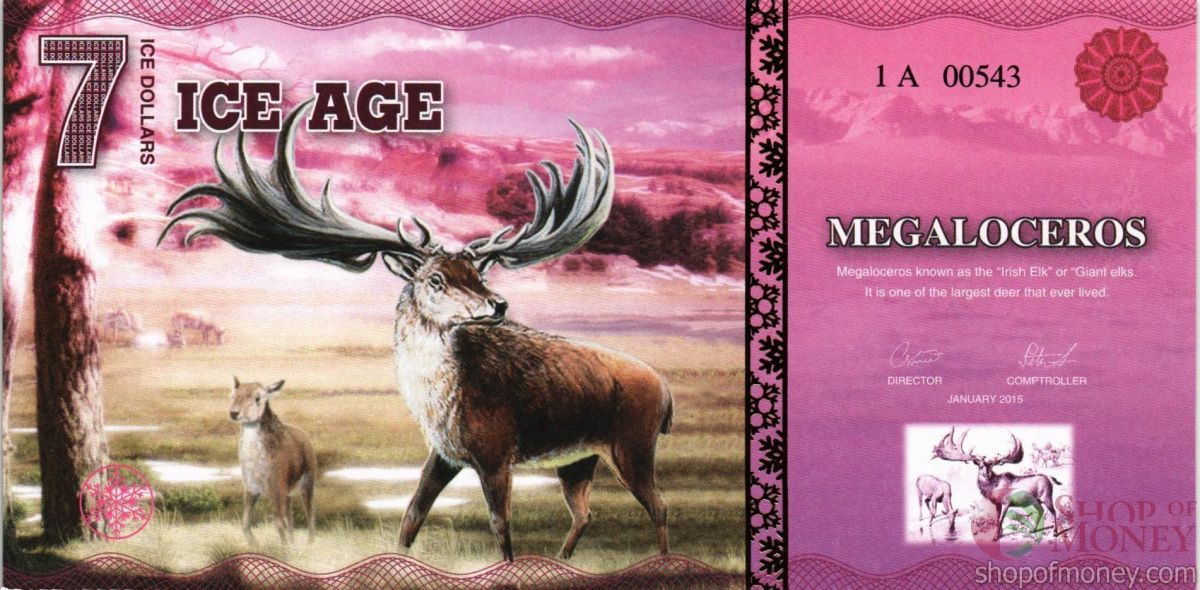 ЛЕДНИКОВЫЙ ПЕРИОД 7 ДОЛЛАРОВ 1