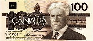 КАНАДА 100 ДОЛЛАРОВ 1