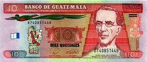 ГВАТЕМАЛА 10 КЕТСАЛЬ 1