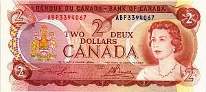 КАНАДА 2 ДОЛЛАРА 1