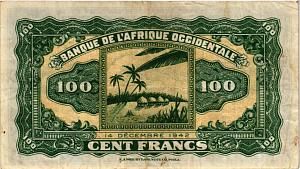 WAS - ЗАПАДНАЯ АФРИКА 100 ФРАНКОВ 2