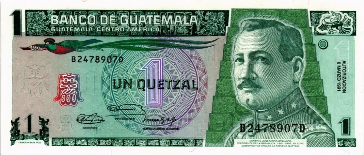 ГВАТЕМАЛА 1 КЕТСАЛЬ 1