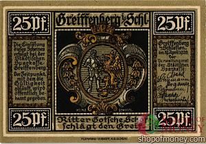 ГЕРМАНИЯ 25 ПФЕННИГОВ (НОТГЕЛЬД) 1