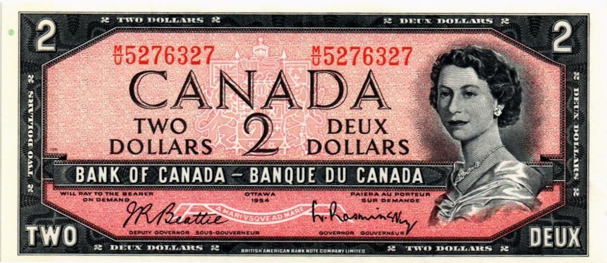КАНАДА 2 ДОЛЛАРА 1