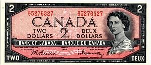 КАНАДА 2 ДОЛЛАРА 1