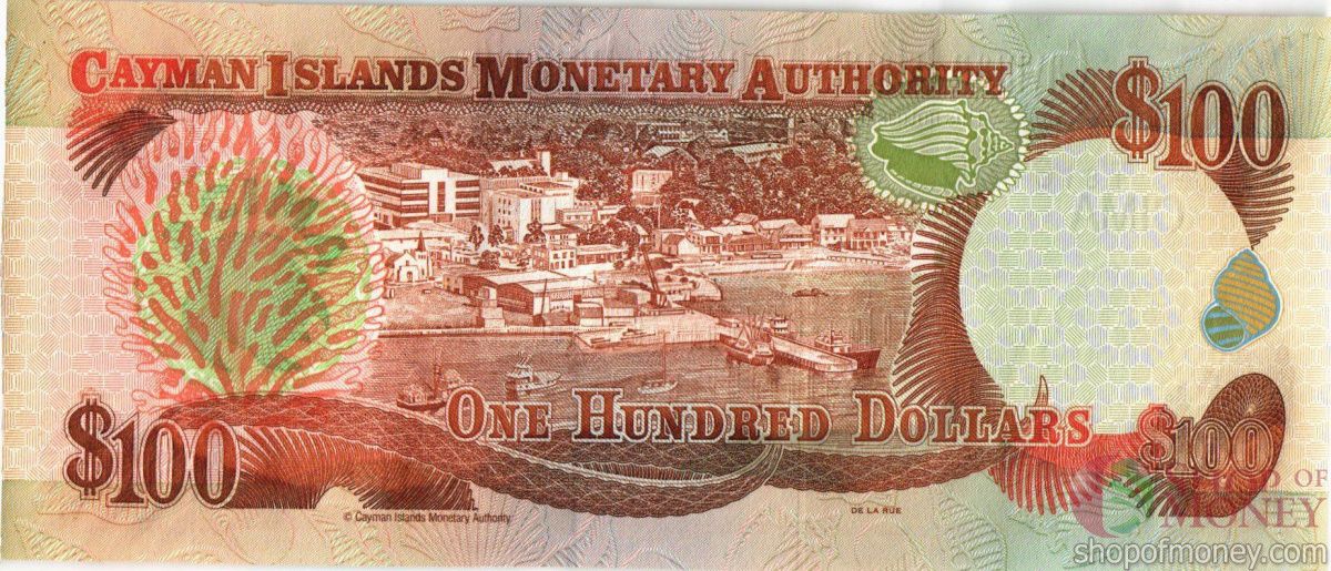 КАЙМАНОВЫ ОСТРОВА 100 ДОЛЛАРОВ 2