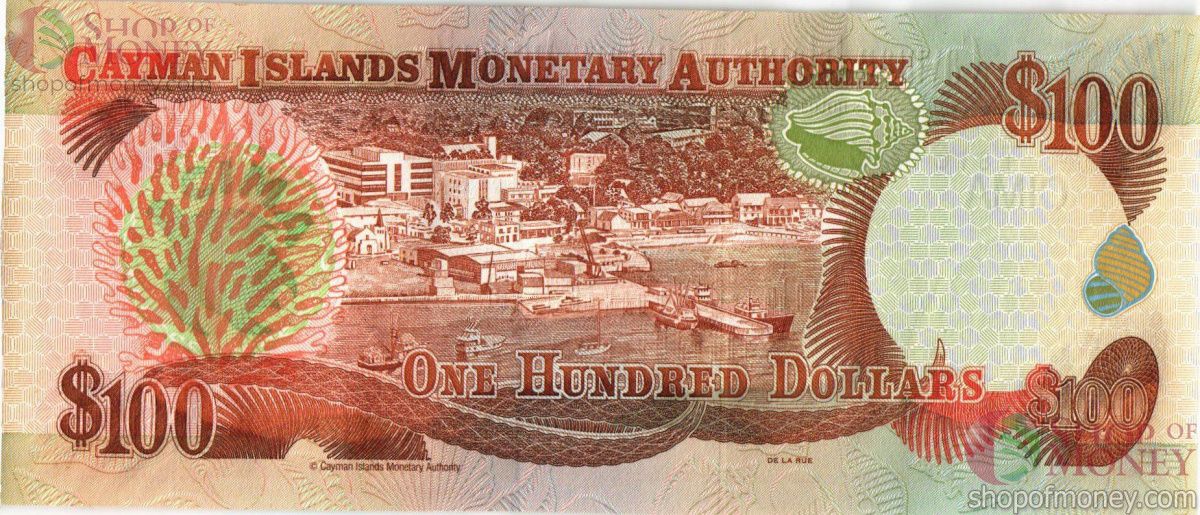 КАЙМАНОВЫ ОСТРОВА 100 ДОЛЛАРОВ 2