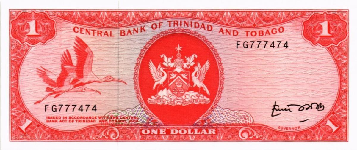 ТРИНИДАД И ТОБАГО 1 ДОЛЛАР 1
