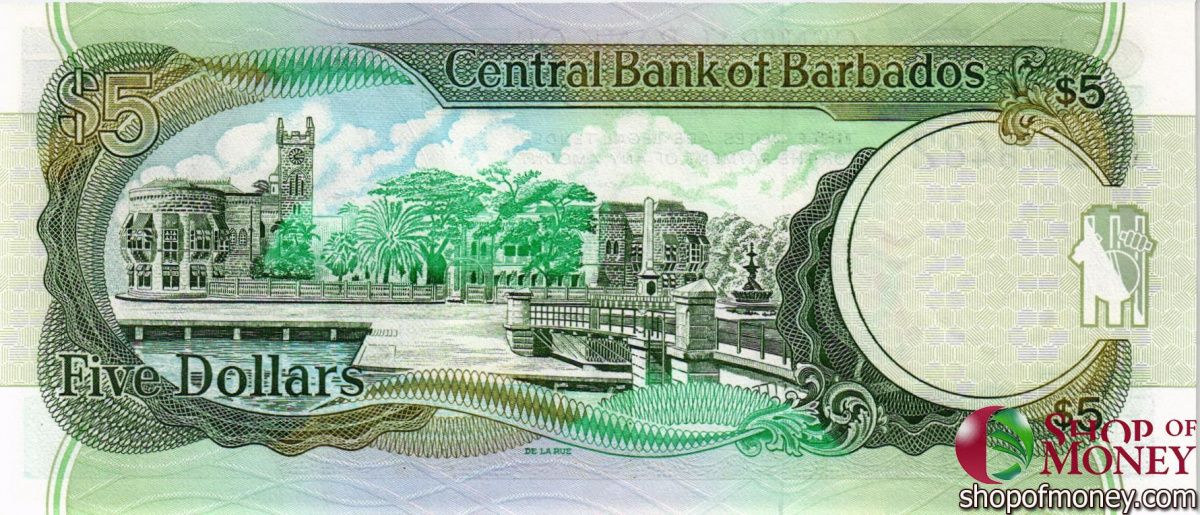 БАРБАДОС 5 ДОЛЛАРОВ 2