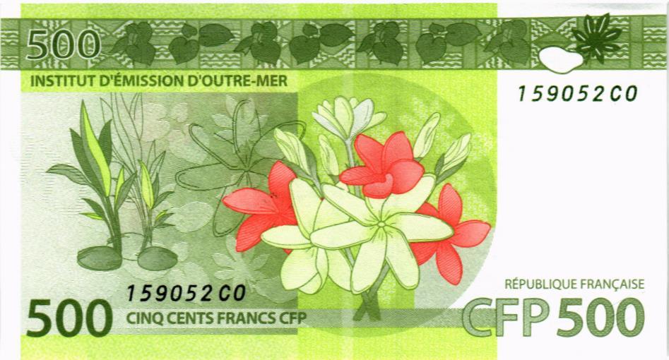 ФРАНЦУЗСКАЯ ПОЛИНЕЗИЯ 500 ФРАНКОВ 2