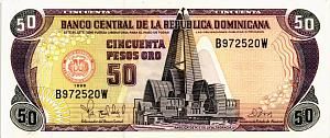 ДОМИНИКАНСКАЯ РЕСПУБЛИКА 50 ПЕСО 1