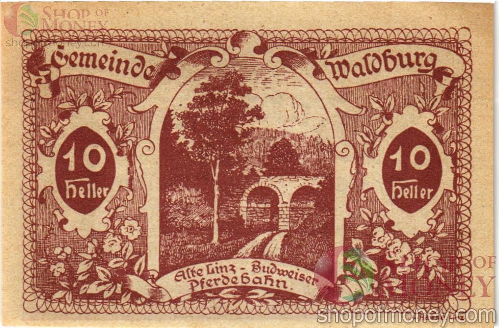 АВСТРИЯ 10 ХЕЛЛЕРОВ (НОТГЕЛЬД) 2